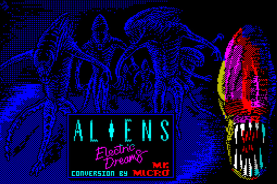 ZX Multi Mess Spectrum Sinclair Aliens Electric_Dreams_Software 1987