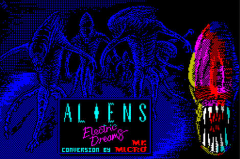 Multi Mess:Spectrum:Sinclair:Aliens:Electric Dreams Software:1987: