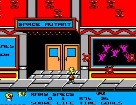 Sega SMS:Meka:Bart vs. the Space Mutants:SEGA:1986