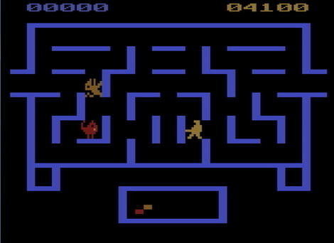 Atari 2600 VCS Stella Wizard_of_the_Wor CBS_Electronics Dave_Nutting_Associates,_Inc. 1982