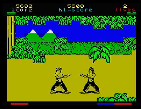 ZX Spectrum:SpecEmu:The Way of Exploding Fist II:Melbourne House:Beam Software Pty., Ltd.:1986: