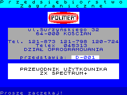 Speccy.pl Polmer Sinclair Spectrum