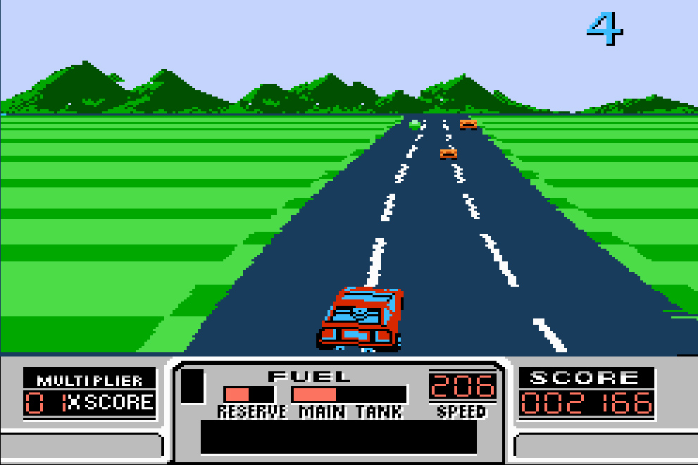 NES Nintendo Famicon Fce_Ultra_X Roadblaster Mindscape,_Inc. Atari_Games_Corporation Jan,_1990