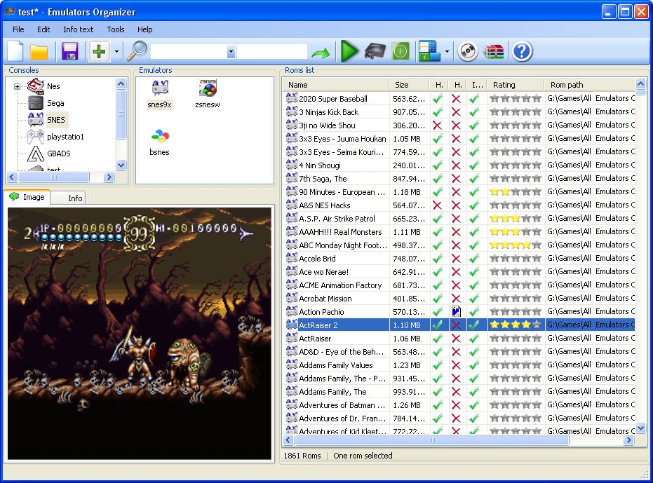 Emulator Organizer 2.5.1.4