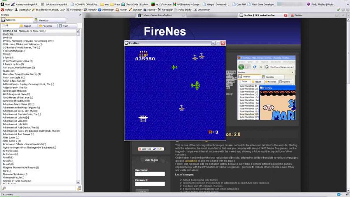 Nes & GB w Twoim FireFoxie 2.0