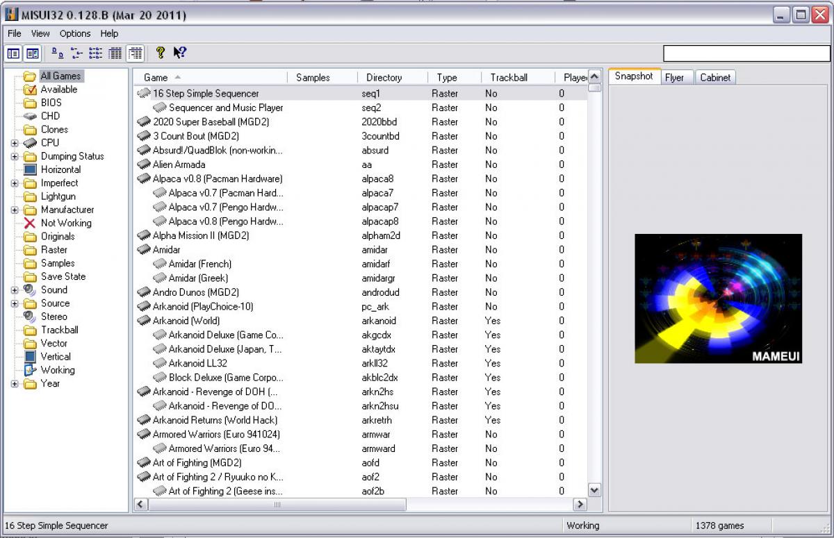 [Arcade] MiSFiTMAME 0.128b [Final] 