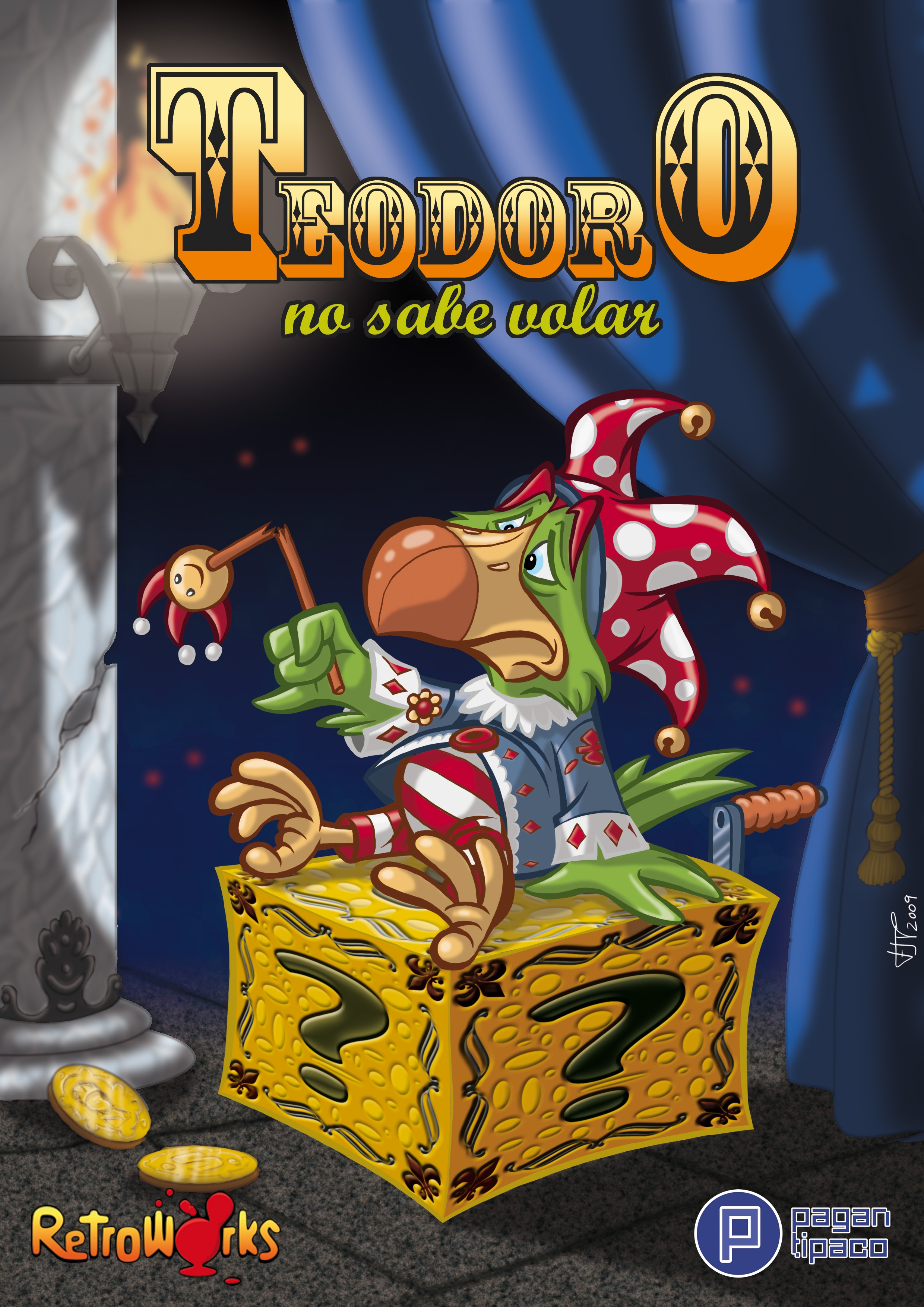 Teodoro no sabe volar (Teodoro can't fly) [ZX Spectrum 48k/128k]